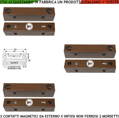 Sensore magnetico antifurto - magnetico,
