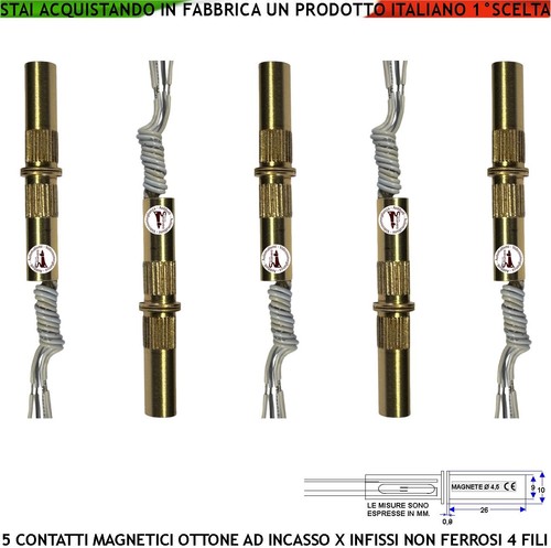 Sensore magnetico antifurto - antifurto, 5