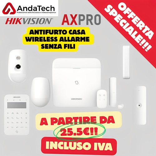 Hikvision pro kit antifurto - hikvision, ax