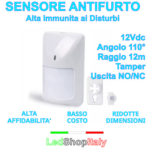 Sensore allarme antifurto dual - sensore,